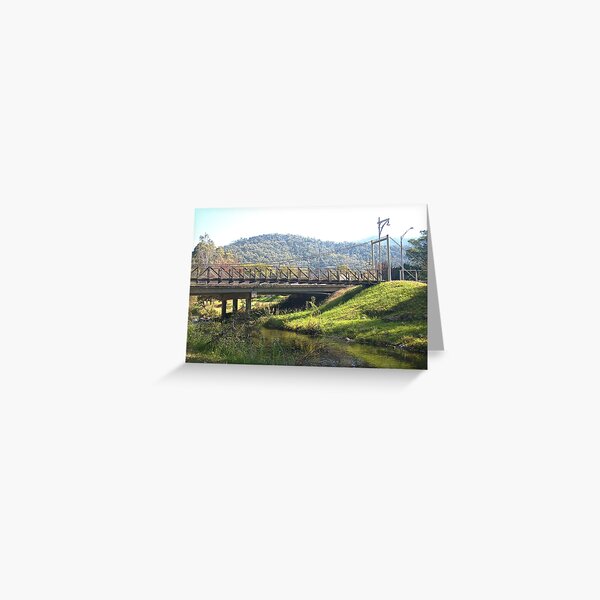 Item preview, Mount Beauty At The Bridge designed and sold by Joy Watson - Natural Light Photography .