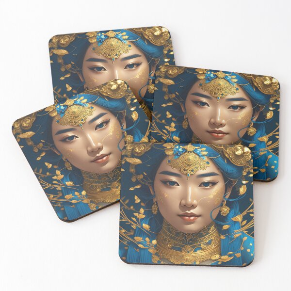 Item preview, Asian Goddess Portrait n°13 designed and sold by Grafik-Ai-Art.
