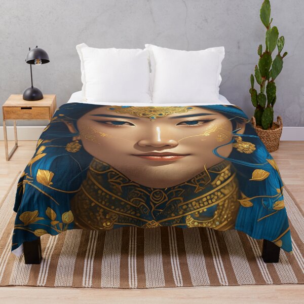 Item preview, Asian Goddess Portrait n°13 designed and sold by Grafik-Ai-Art.
