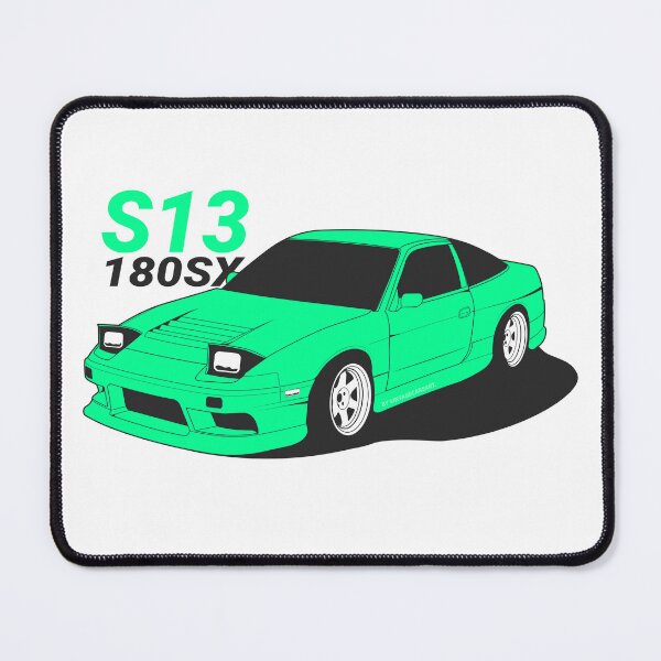 Item preview, Nissan S13 180SX Green designed and sold by YZKDesign.