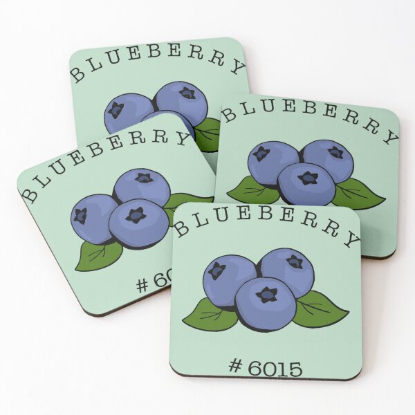 Item preview, Blueberry Fruit Sticker designed and sold by Erin Stenson.