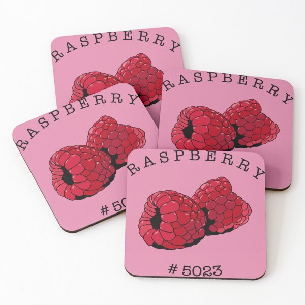 Item preview, Raspberry Fruit Sticker designed and sold by Erin Stenson.