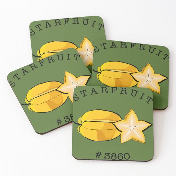 Item preview, Starfruit Fruit Sticker designed and sold by Erin Stenson.
