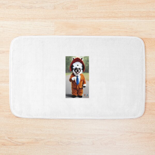 Item preview, Happy Dog in a Funny Costume #9 designed and sold by fabfunnyanimals.