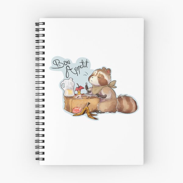 Item preview, bon appetite raccoon  designed and sold by ViliBoosher.