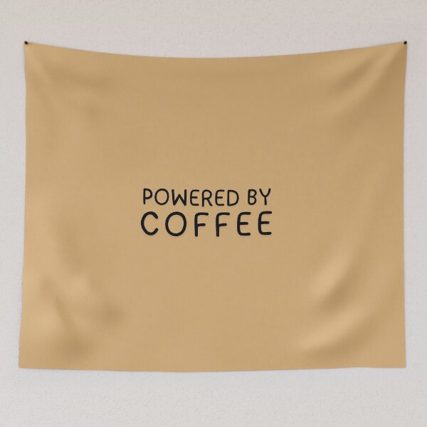 Item preview, powered by coffee  designed and sold by Avaaxa.