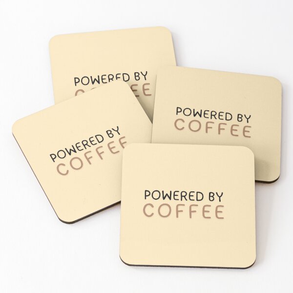 Item preview, Powered by coffee designed and sold by Avaaxa.