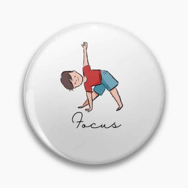 Artikelvorschau, Yoga-Pose Mann in Dreieck-Pose mit positivem Wort entworfen und verkauft von Firstdot.
