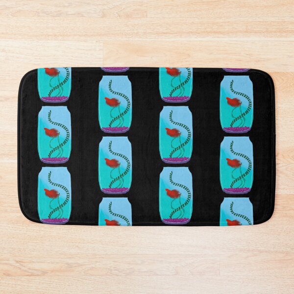 Item preview, fish in glass designed and sold by punkauracrystal.