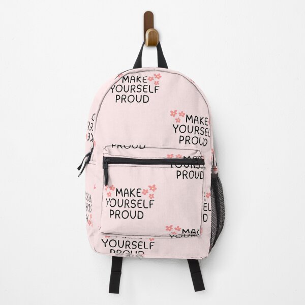 Item preview, "Make Yourself Proud" - Motivational and Empowering Typography Design designed and sold by Avaaxa.