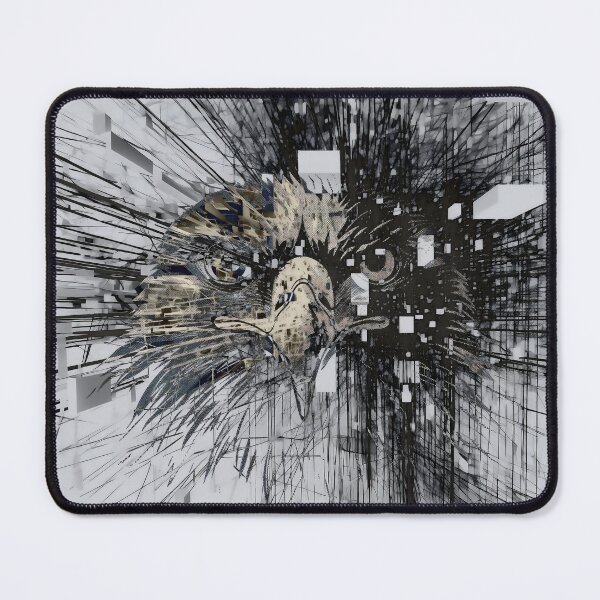 Item preview, abstract eagle head designed and sold by javierparra.