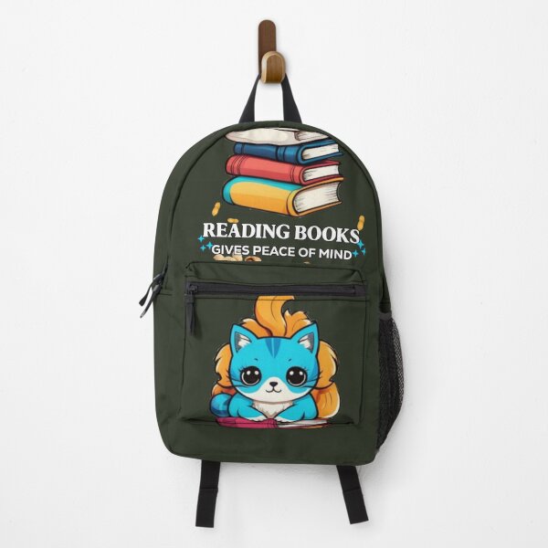 Item preview, Reading Books Gives Peace of Mind designed and sold by ABC Designer.