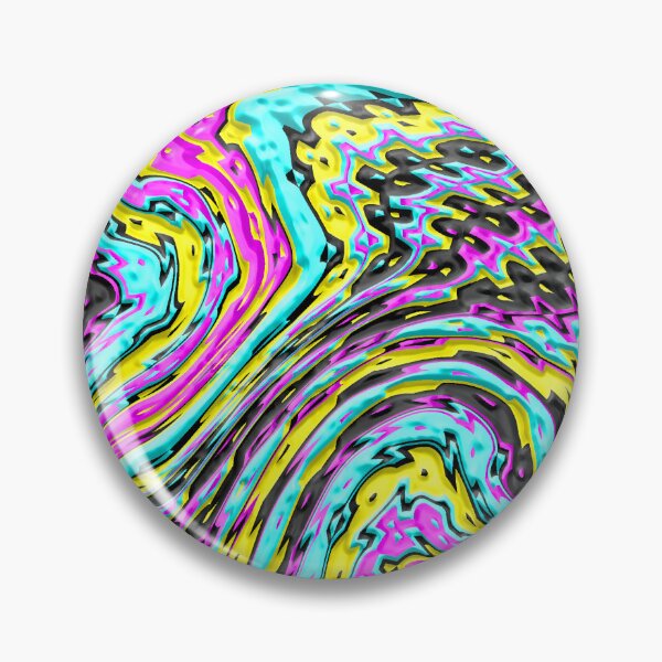 Item preview, Grungy Diagonal CMYK Stripe Pattern  designed and sold by TheRulerofEarth.