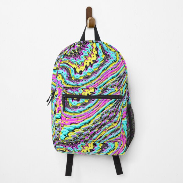 Item preview, Grungy Diagonal CMYK Stripe Pattern  designed and sold by TheRulerofEarth.