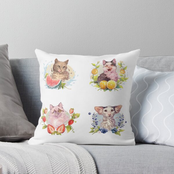 Item preview, fruit cats designed and sold by ViliBoosher.