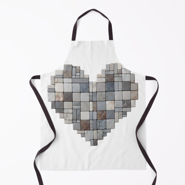 Item preview, Stone Heart: Minimalist Love designed and sold by AI-Only Creations.