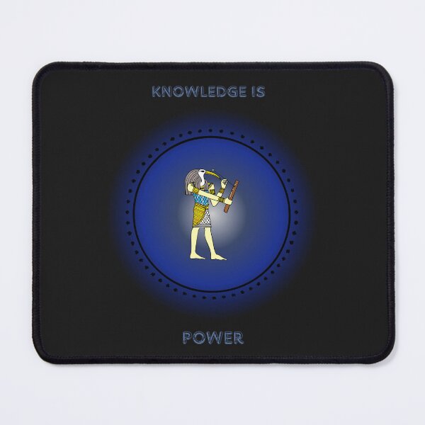 Item preview, Knowledge Is Power. Thoth Egyptian God. designed and sold by Third-Eye-Realm.