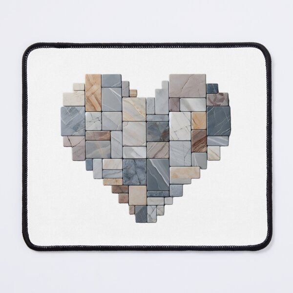 Item preview, Heartstone: A Minimalist Embrace designed and sold by AI-Only Creations.