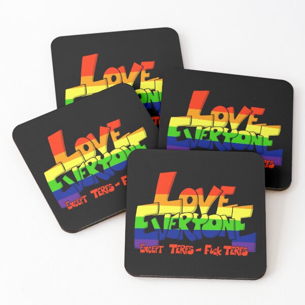 Item preview, Love Everyone - Except Terfs - Straight designed and sold by FighterGuy.