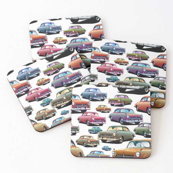 Item preview, Vintage Cars Pattern designed and sold by EpicWhizz.
