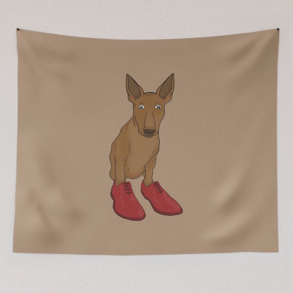 Item preview, An adorable dog wearing shoes designed and sold by shopdiego.