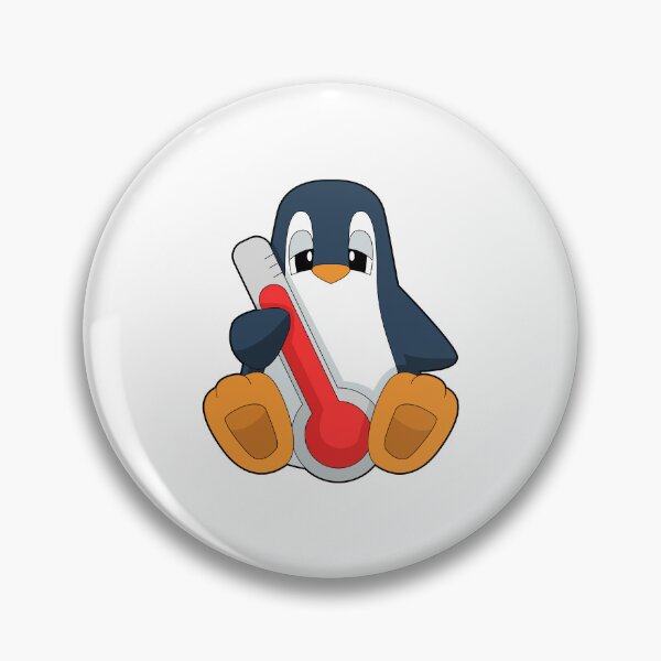 Item preview, Penguin Fever thermometer designed and sold by Snabdesign84.