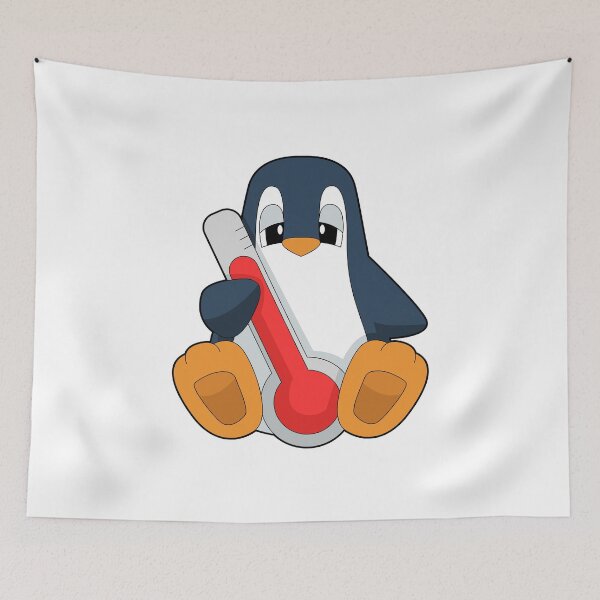 Item preview, Penguin Fever thermometer designed and sold by Snabdesign84.