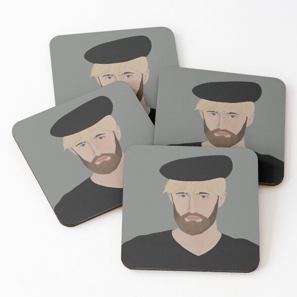 Item preview, Masculine Mystique: Abstract Male Face Art designed and sold by DepartToArt.
