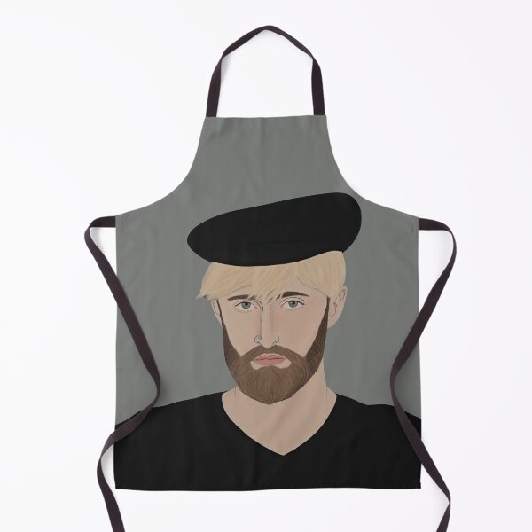 Item preview, Masculine Mystique: Abstract Male Face Art designed and sold by DepartToArt.