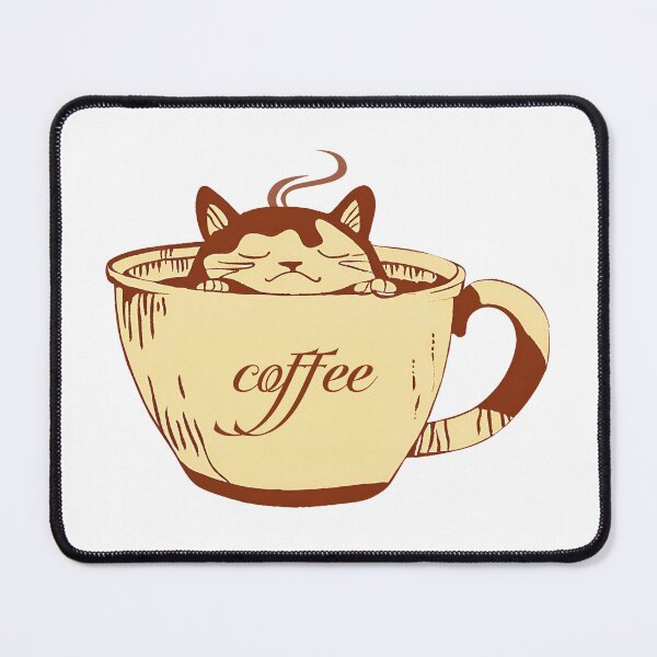 Item preview, Coffee Cat Lover: Cute Cat in Coffee Cup T-Shirt designed and sold by GorinART.