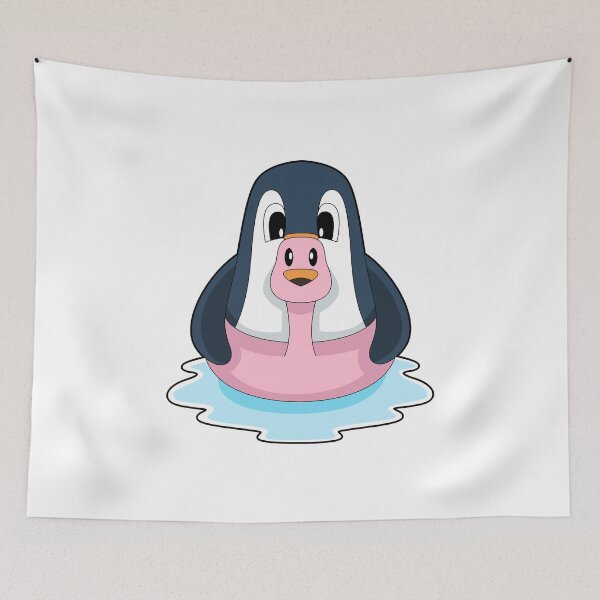 Item preview, Penguin Flamingo designed and sold by Snabdesign84.