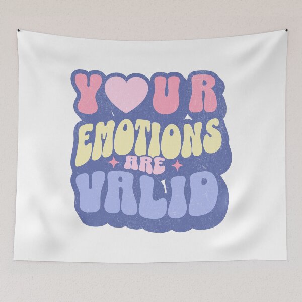 Item preview, Your Emotions Are Valid Mental Health Awareness designed and sold by franzandsabina.