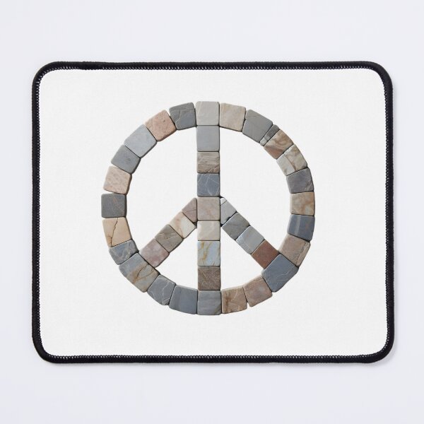 Item preview, Unity in Stone: A Minimalist Peace designed and sold by AI-Only Creations.