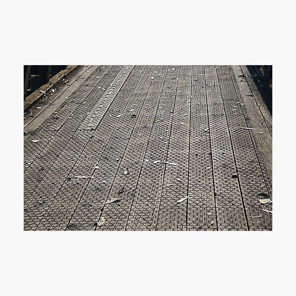 Item preview, Mount Beauty Walk Path On Bridge designed and sold by Joy Watson - Natural Light Photography .