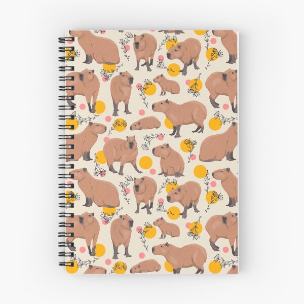 Item preview, Capybara Pattern  designed and sold by kawaiistudio.