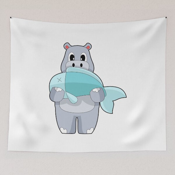 Item preview, Hippo Fisher Fish Fishing designed and sold by Snabdesign84.