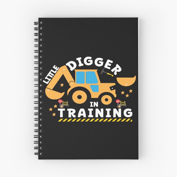 Item preview, Little Digger in Training Construction Excavator Digger Backhoe Loader designed and sold by millionair3.