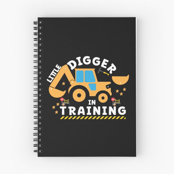 Item preview, Little Digger in Training Construction Excavator Digger Backhoe Loader designed and sold by millionair3.