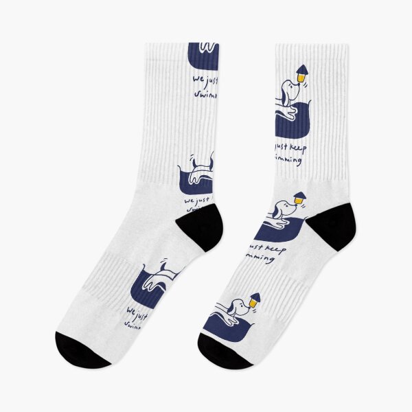 Item preview, We Just Keep Swimming designed and sold by houseoffami.