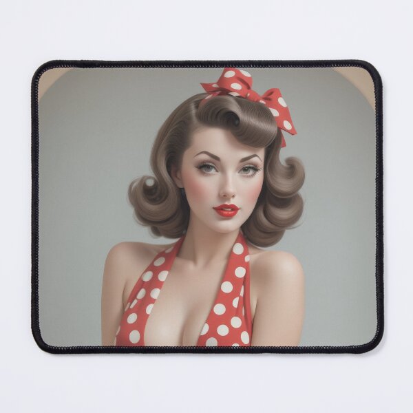 Item preview, Polka Dot Pin-Up Elegance designed and sold by ZipperDragon88.