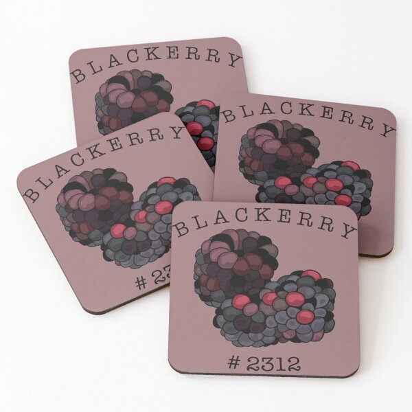 Item preview, Blackberry Fruit Sticker designed and sold by Erin Stenson.