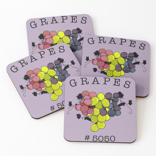 Item preview, Grapes Fruit Sticker designed and sold by Erin Stenson.
