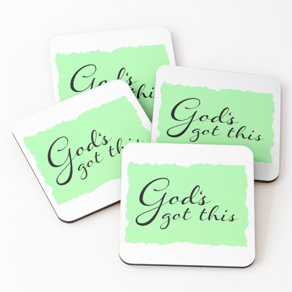 Item preview, God's Got This - Green designed and sold by KTCreativeSide.