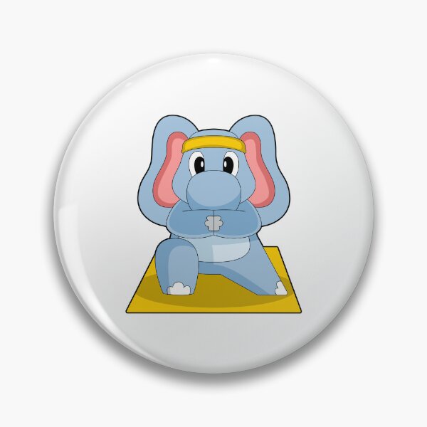 Item preview, Elephant Yoga Fitness Gymnastics designed and sold by Snabdesign84.