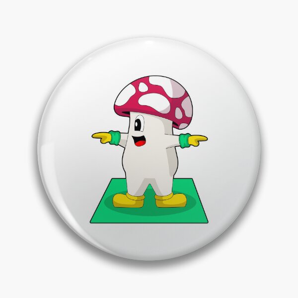 Item preview, Mushroom Yoga Fitness Gymnastics designed and sold by Snabdesign84.