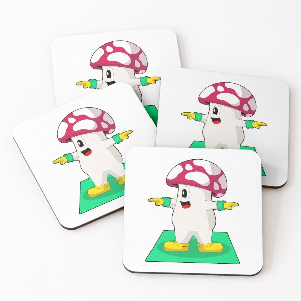 Item preview, Mushroom Yoga Fitness Gymnastics designed and sold by Snabdesign84.