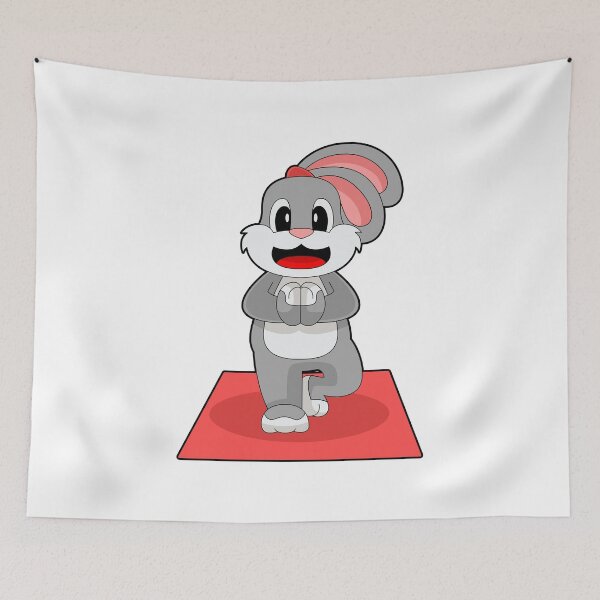 Item preview, Rabbit Yoga Fitness Gymnastics designed and sold by Snabdesign84.