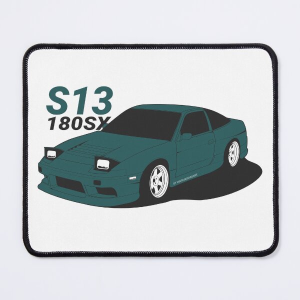 Item preview, Nissan S13 180SX Dark Green designed and sold by YZKDesign.