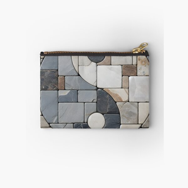 Item preview, Stone Balance: A Minimalist Yin-Yang designed and sold by AI-Only Creations.