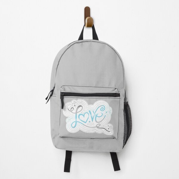Item preview, Love Swirl Doodle Demiboy Pride Flag Lettering designed and sold by JoyfulJen.
